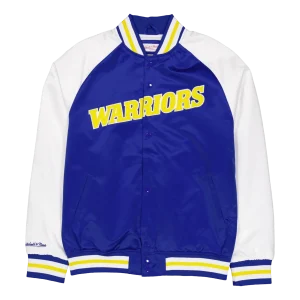Warriors Primetime Lightweight Satin Jacket